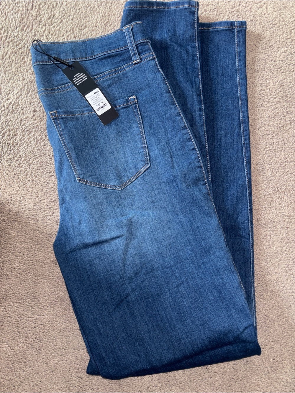 Fashion Nova Women’s Skinny Jeans - Blue Wash